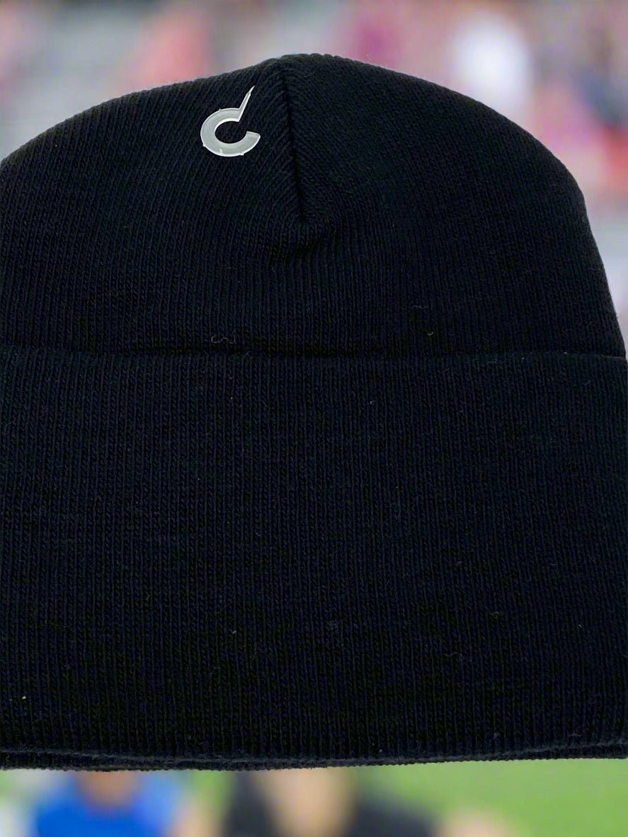 St. Louis Rams Vintage NFL Black Cuffed NOS Logo Knit Hat