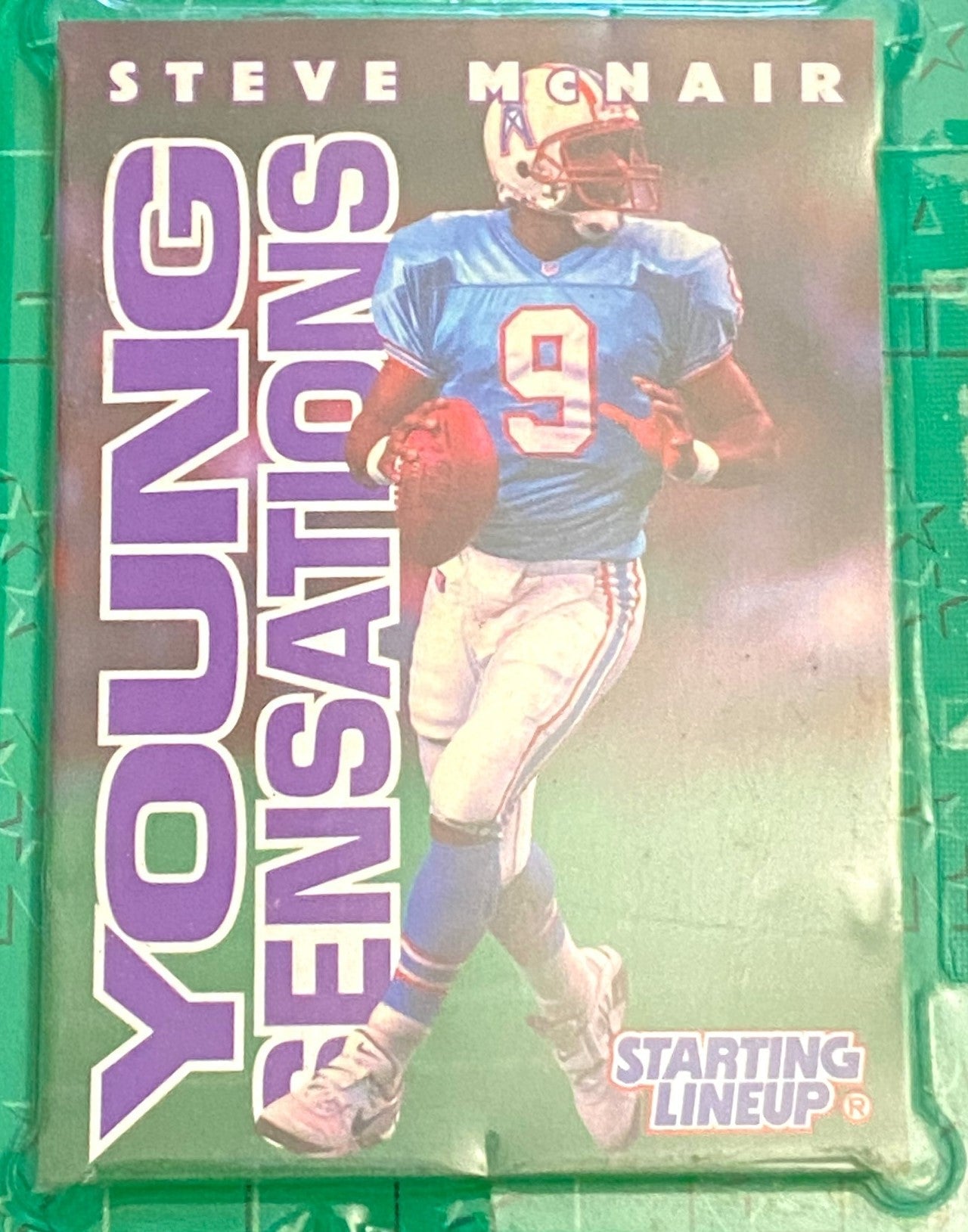 Steve McNair 1996 NFL Houston Oilers Starting Lineup NOS Figurine
