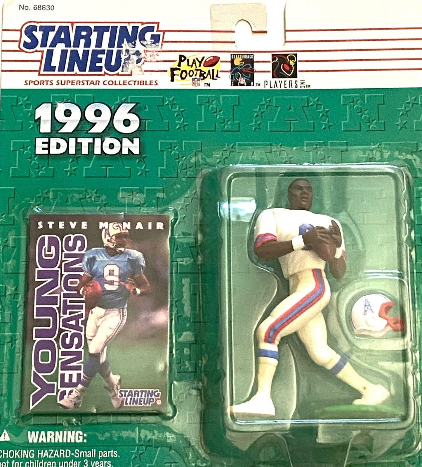 Steve McNair 1996 NFL Houston Oilers Starting Lineup NOS Figurine