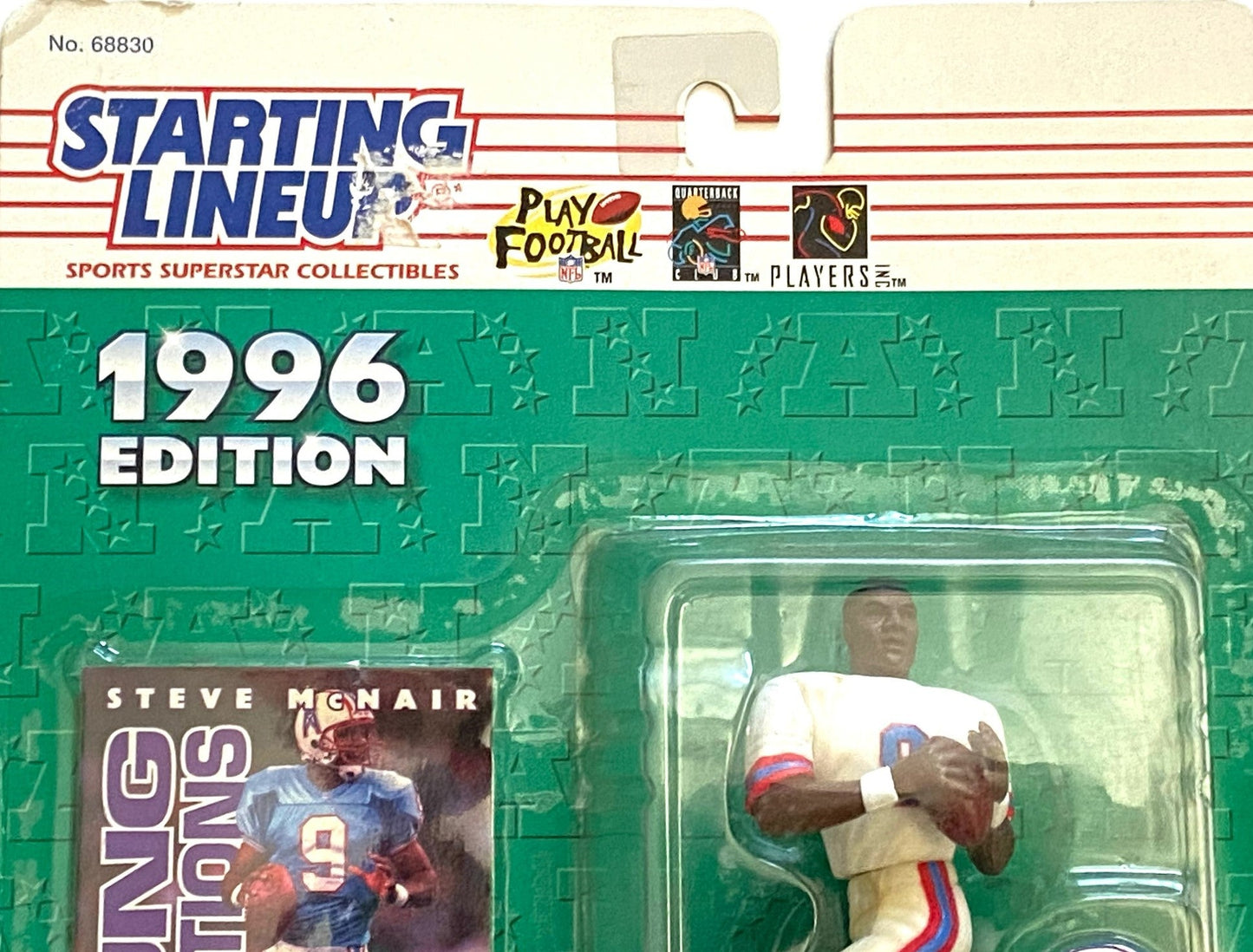 Steve McNair 1996 NFL Houston Oilers Starting Lineup NOS Figurine