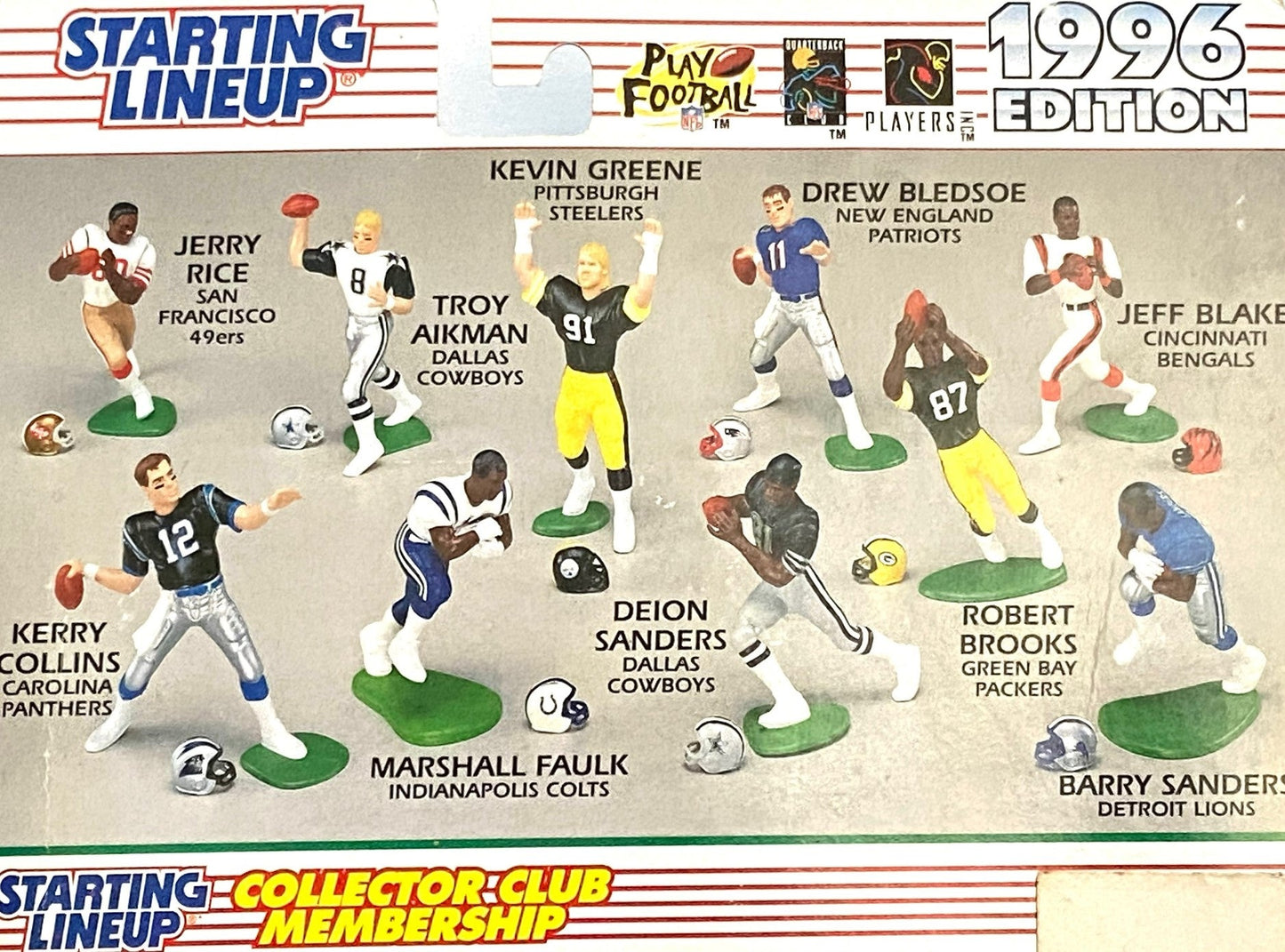 Steve McNair 1996 NFL Houston Oilers Starting Lineup NOS Figurine