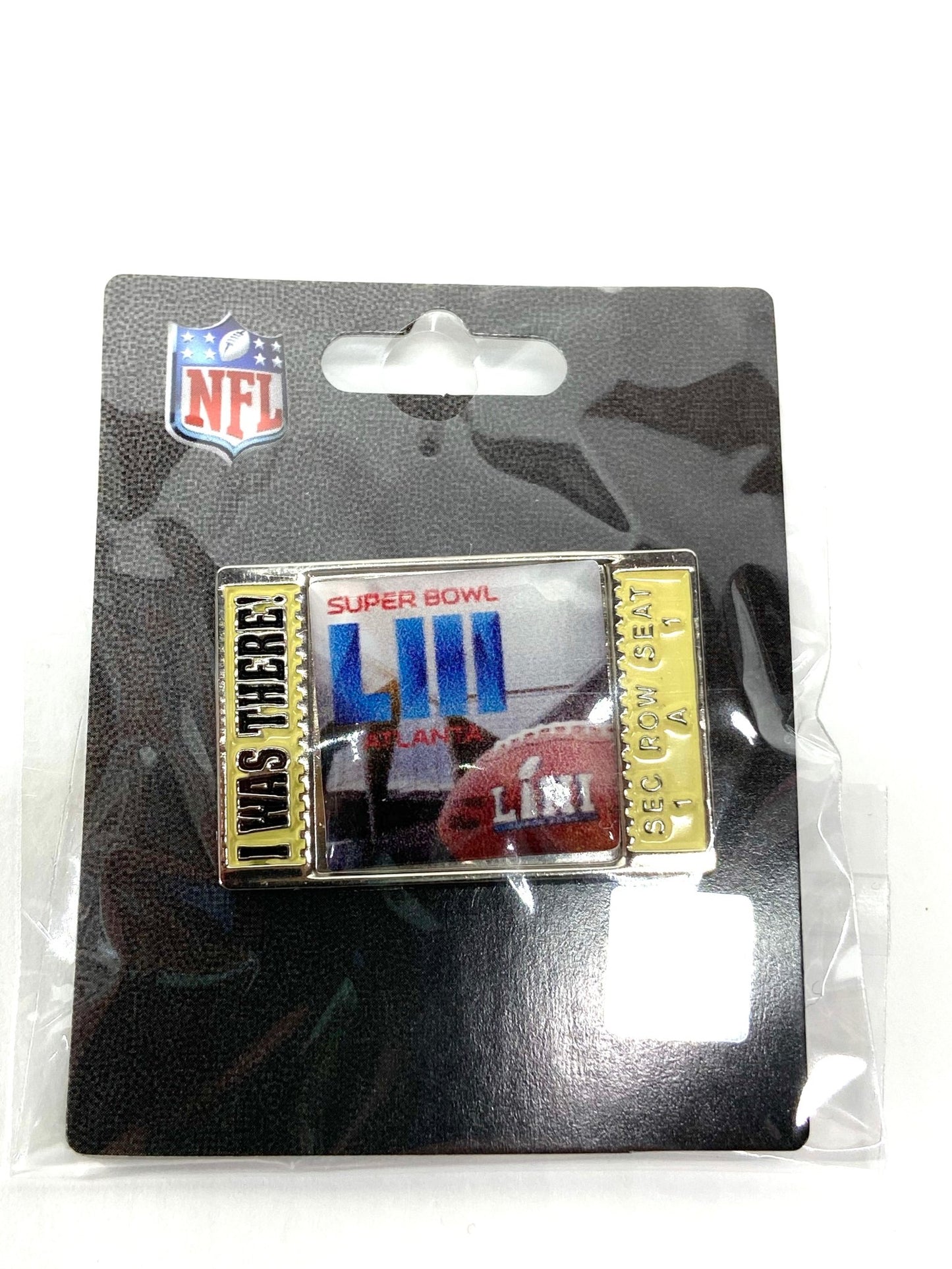 Super Bowl LIII (53) and Super Bowl LI (51) NFL Collectible NOS Trading Pins