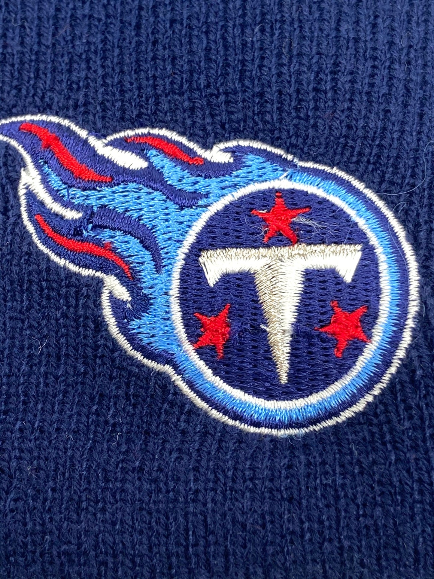 Tennessee Titans Vintage NFL Cuffed Knit NOS Logo Hat