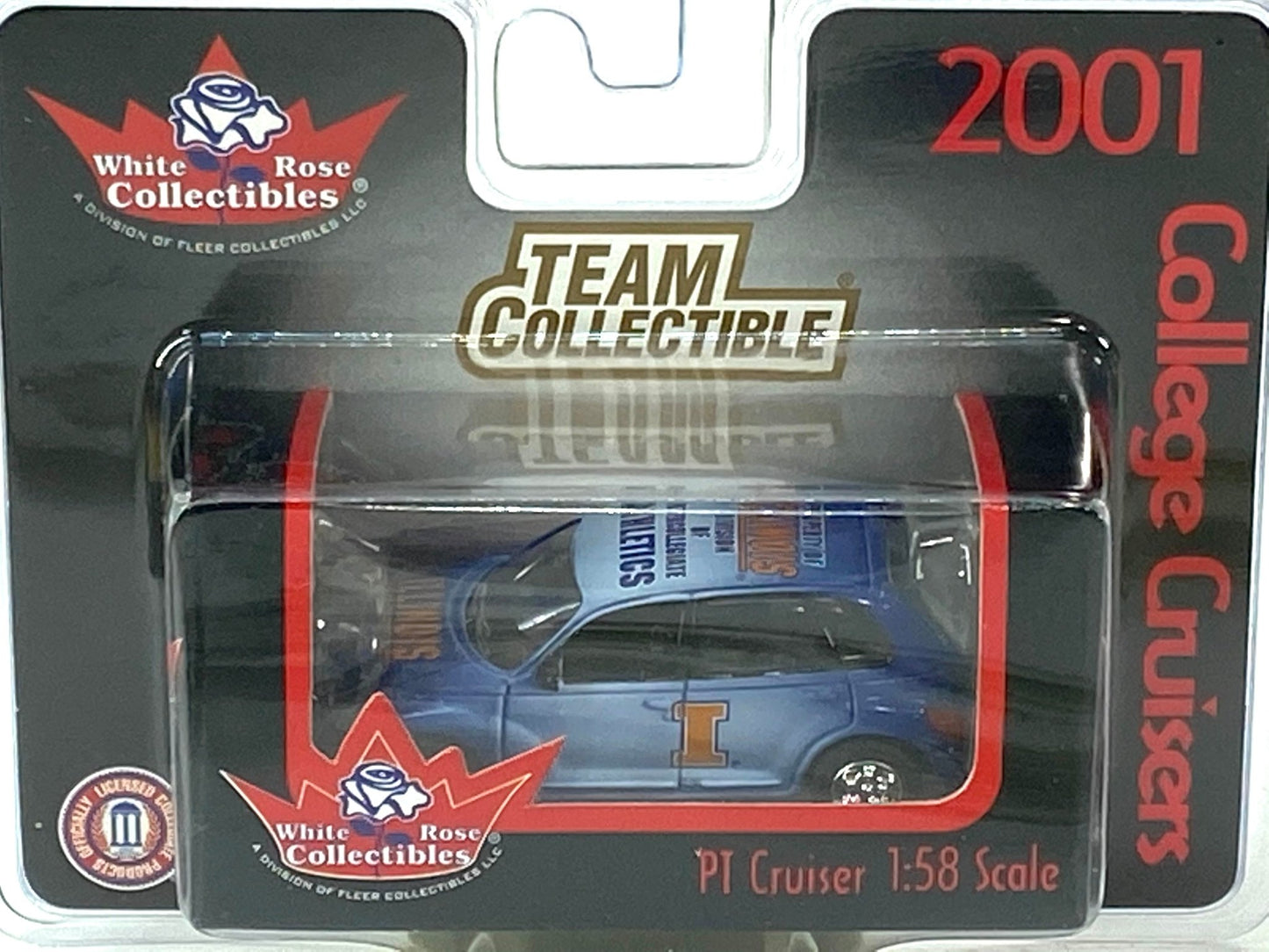 University of Illinois Fighting Illini Vintage 2001 NCAA 1:58 NOS PT Cruiser