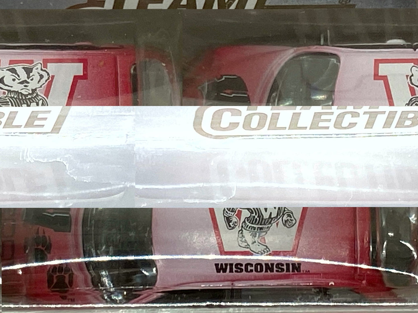 University of Wisconsin Badgers Vintage 2001 NCAA 1:58 Scale NOS PT Cruiser
