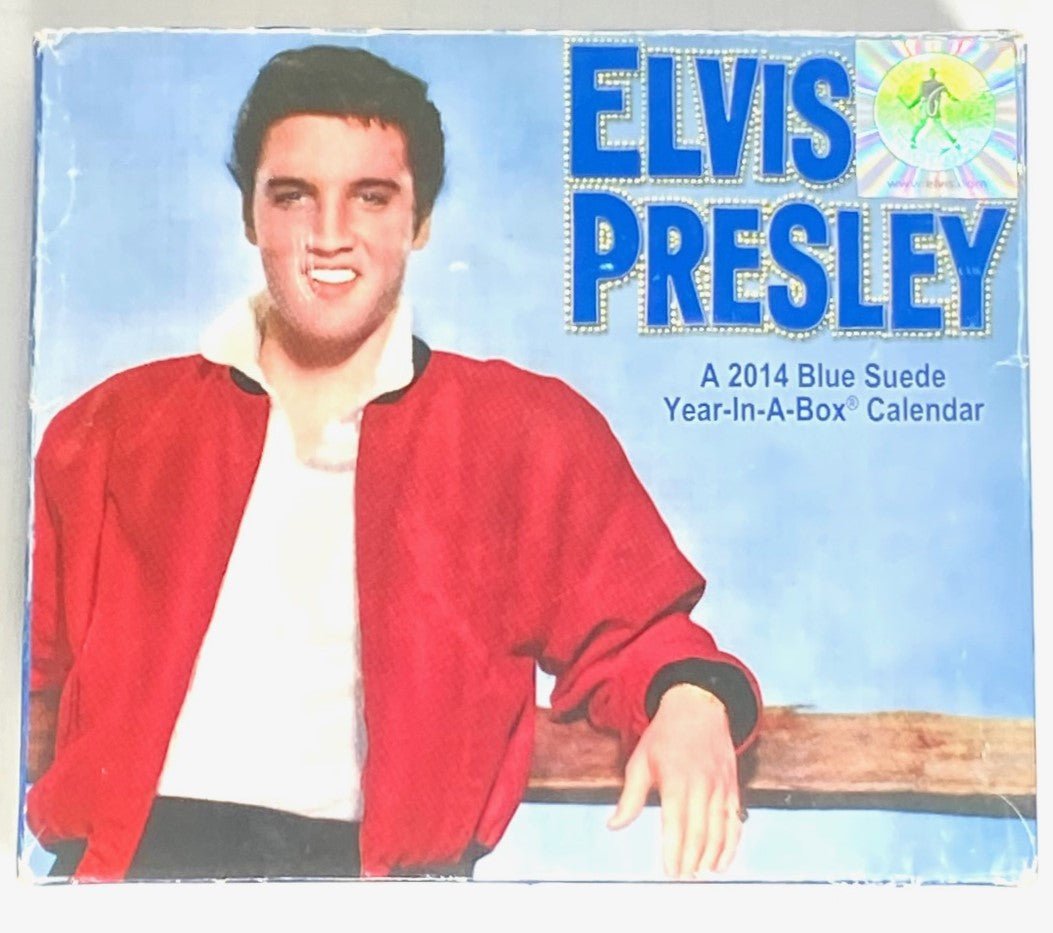 2014 Elvis Presley "Blue Suede" NOS Year-In-A-Box Calendar
