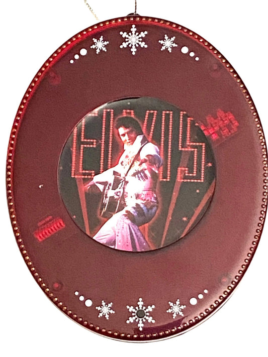 2017 Elvis Presley Used "Burning Love" Musical Ornament