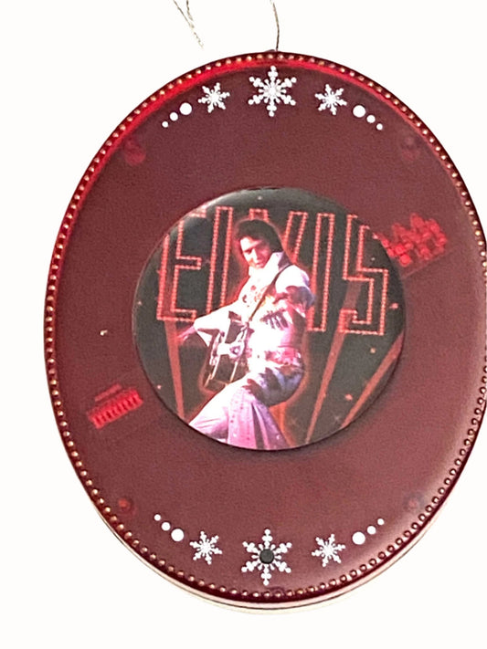 2017 Elvis Presley Used "Burning Love" Musical Ornament