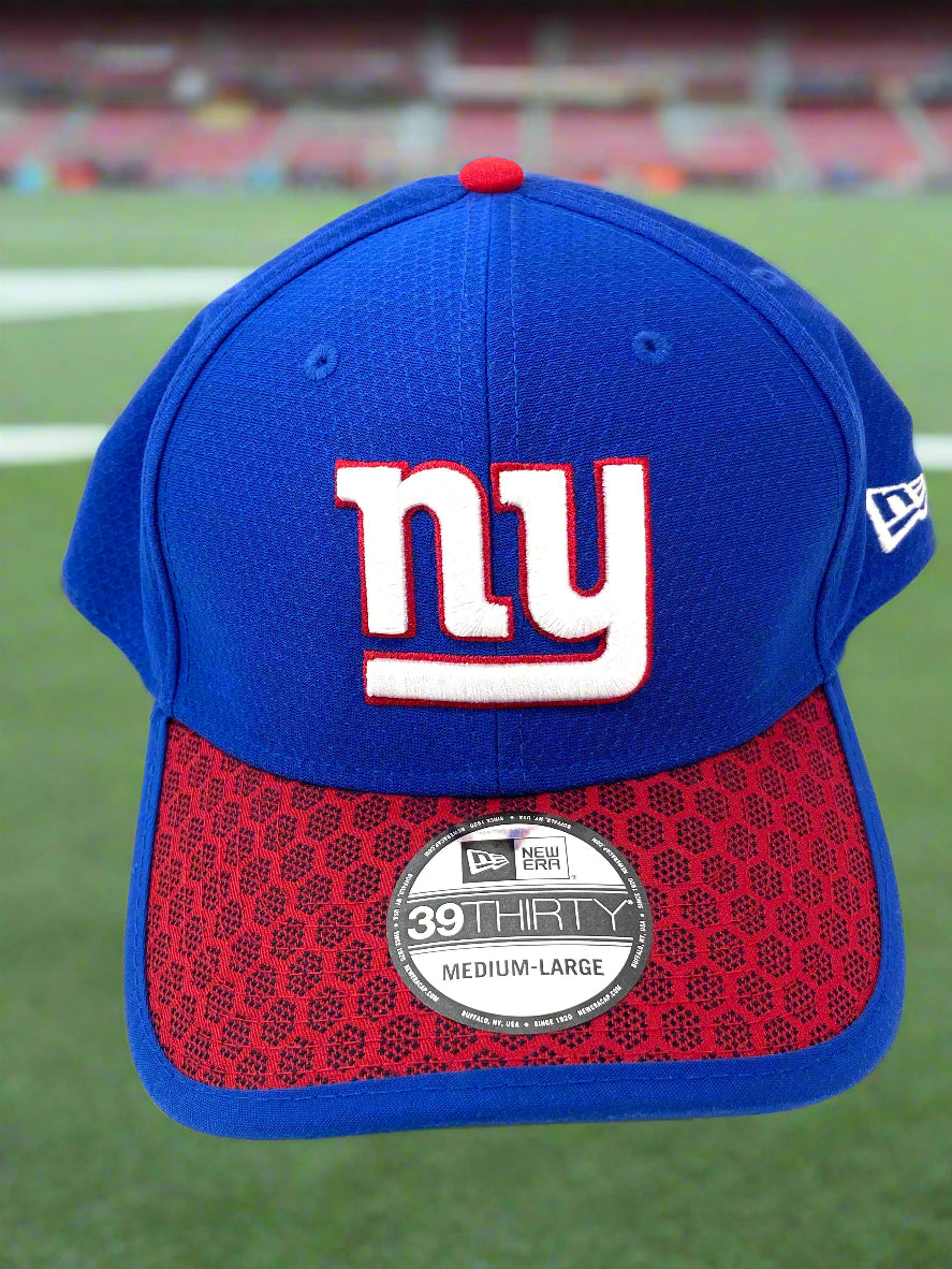 New York Giants NFL Sideline Collection: M/L Stretch Fit On Field Hat