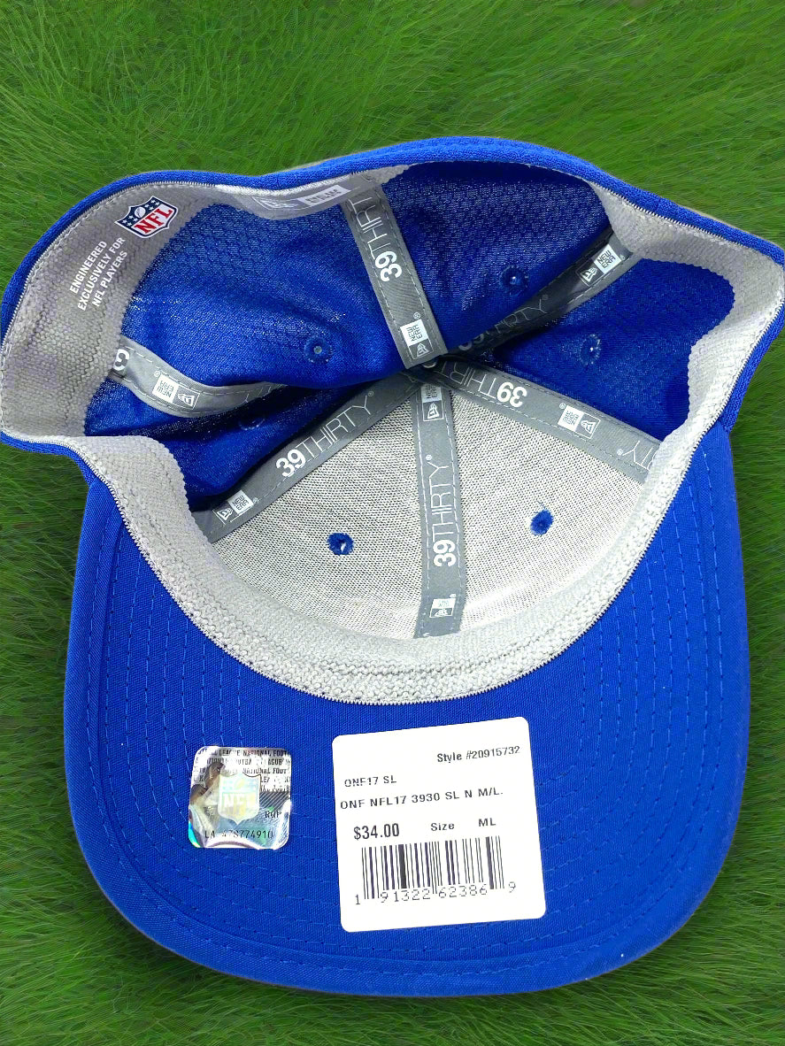 New York Giants NFL Sideline Collection: M/L Stretch Fit On Field Hat