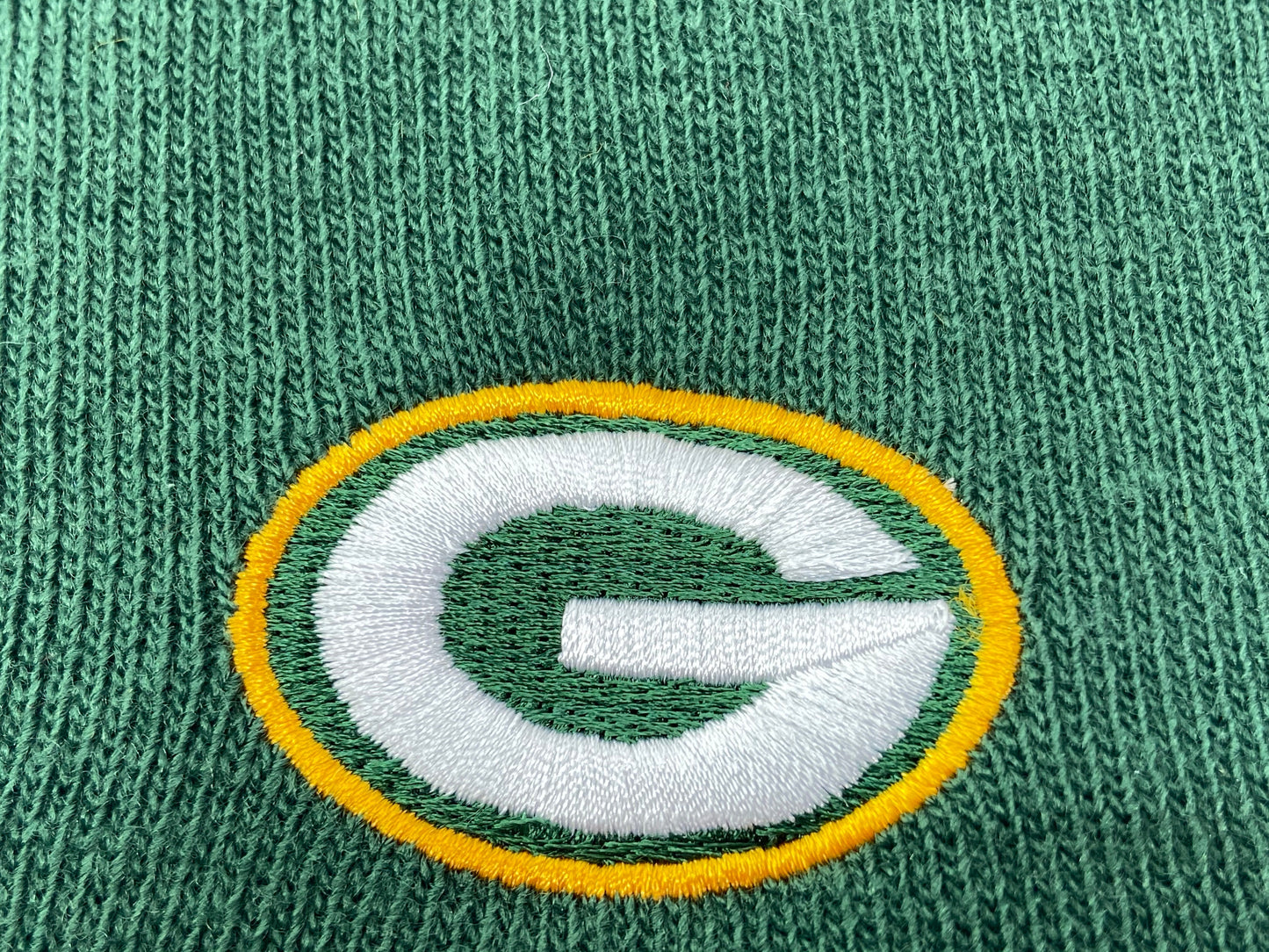 Green Bay Packers NFL Cuffless Team Color NOS Knit Hat