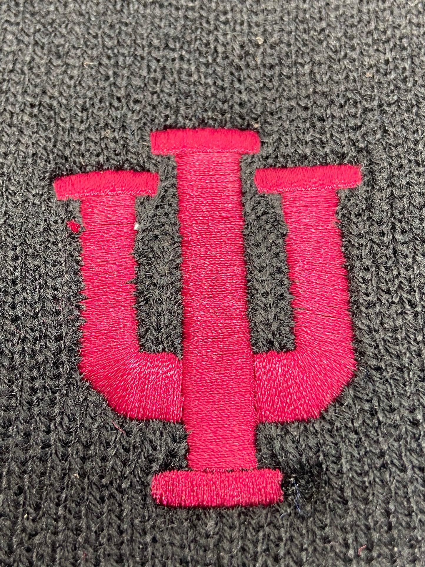Indiana Hoosiers NCAA "Crisp" Embroidered Cuffless NOS Knit Hat