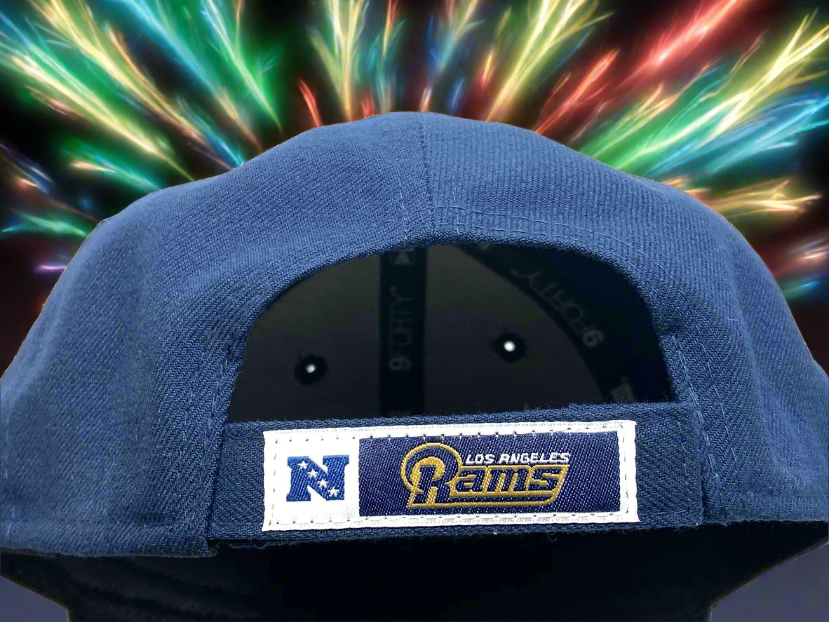 Los Angeles Rams NFL 2018 Blue 9Forty Adjustable NOS Embroidered Cap