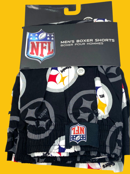Pittsburgh Steelers NFL Team Logo Boxer Shorts