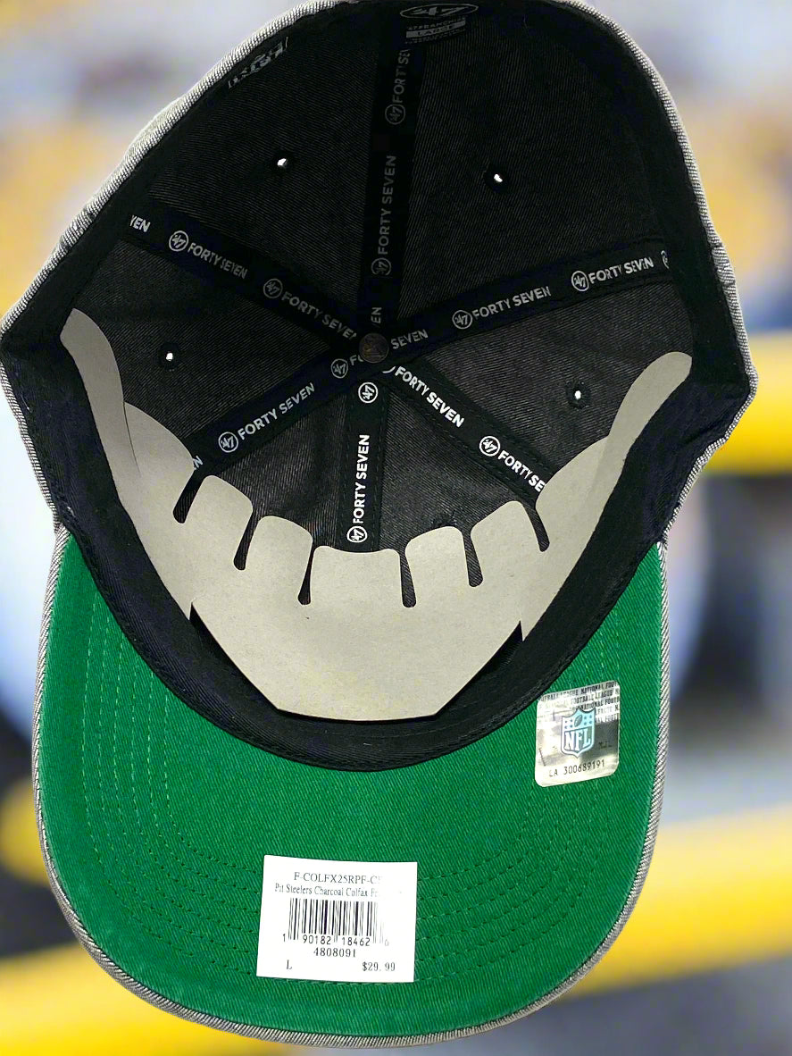 Pittsburgh Steelers NFL 2018 Franchise "Carbide Colfax" Size L NOS Cap