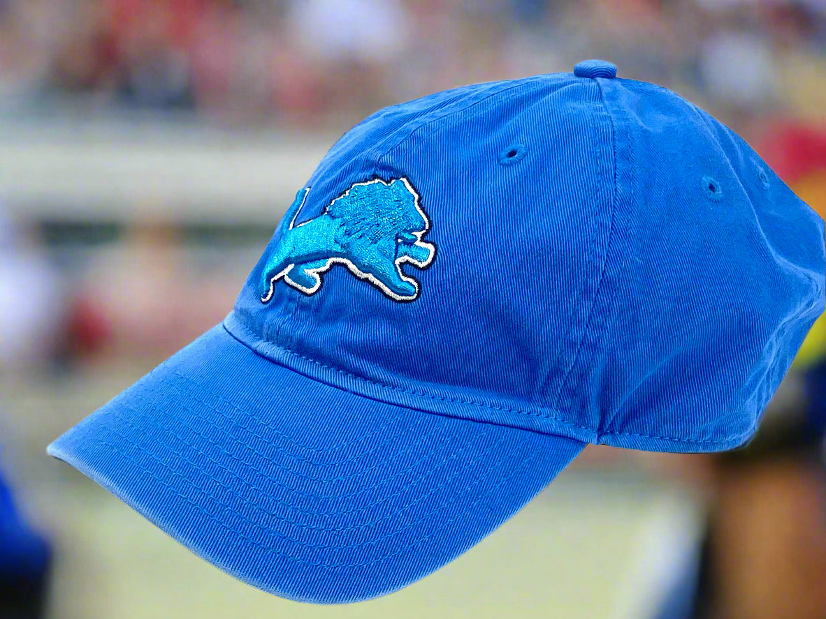Detroit Lions NFL Unstructured Embroidered Cotton NOS Logo Cap