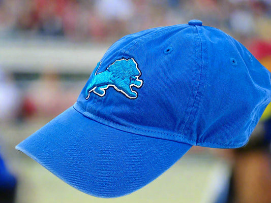 Detroit Lions NFL Unstructured Embroidered Cotton NOS Logo Cap
