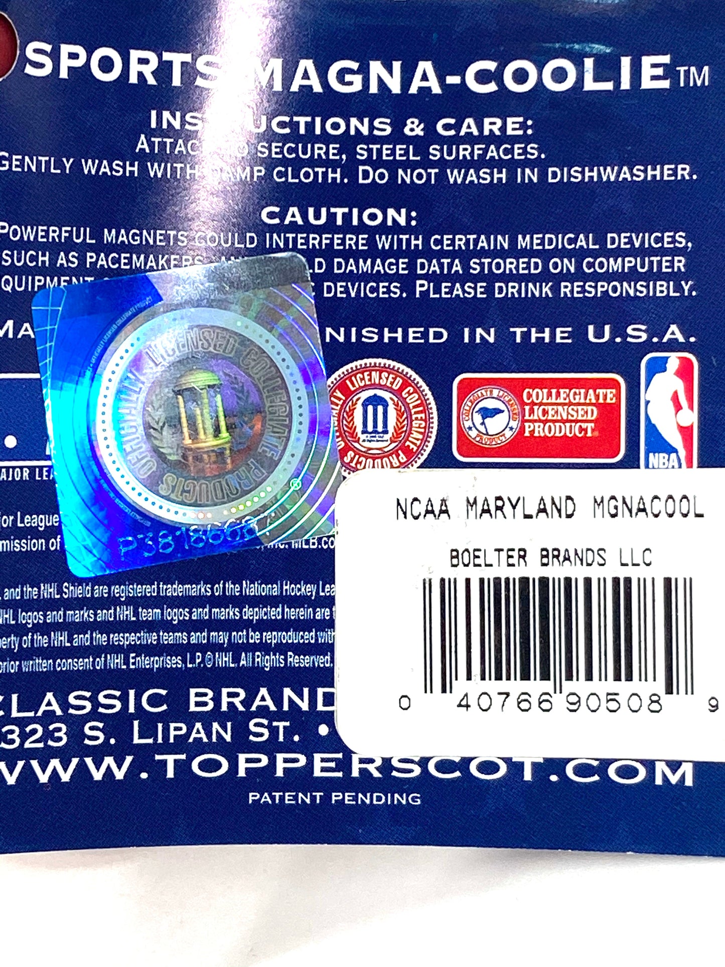 Maryland Terrapins NCAA 2015 Magna Coolie NOS Drink Sleeve