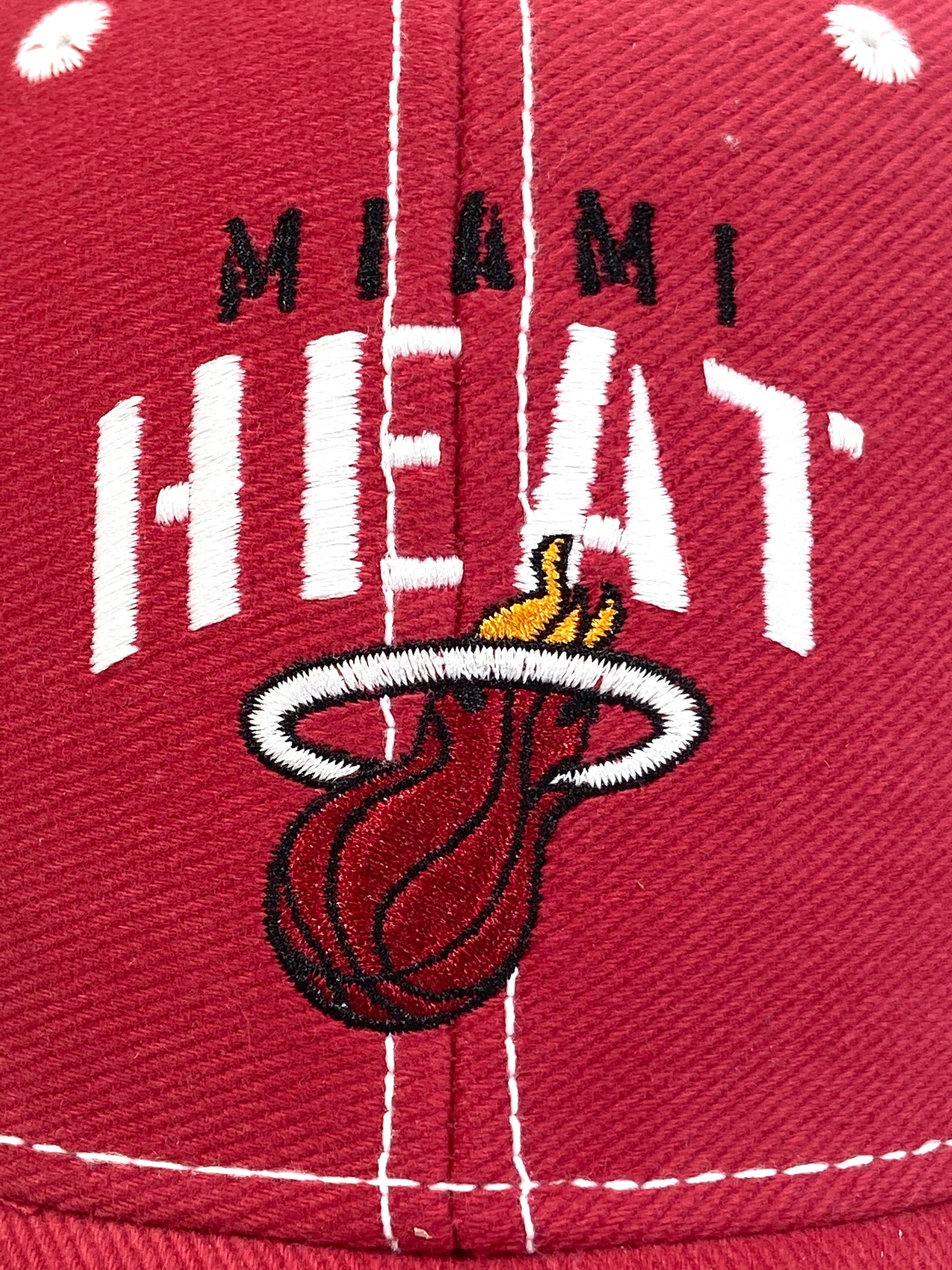 Miami Heat 2014 Adjustable Red & Black NOS Cotton Cap