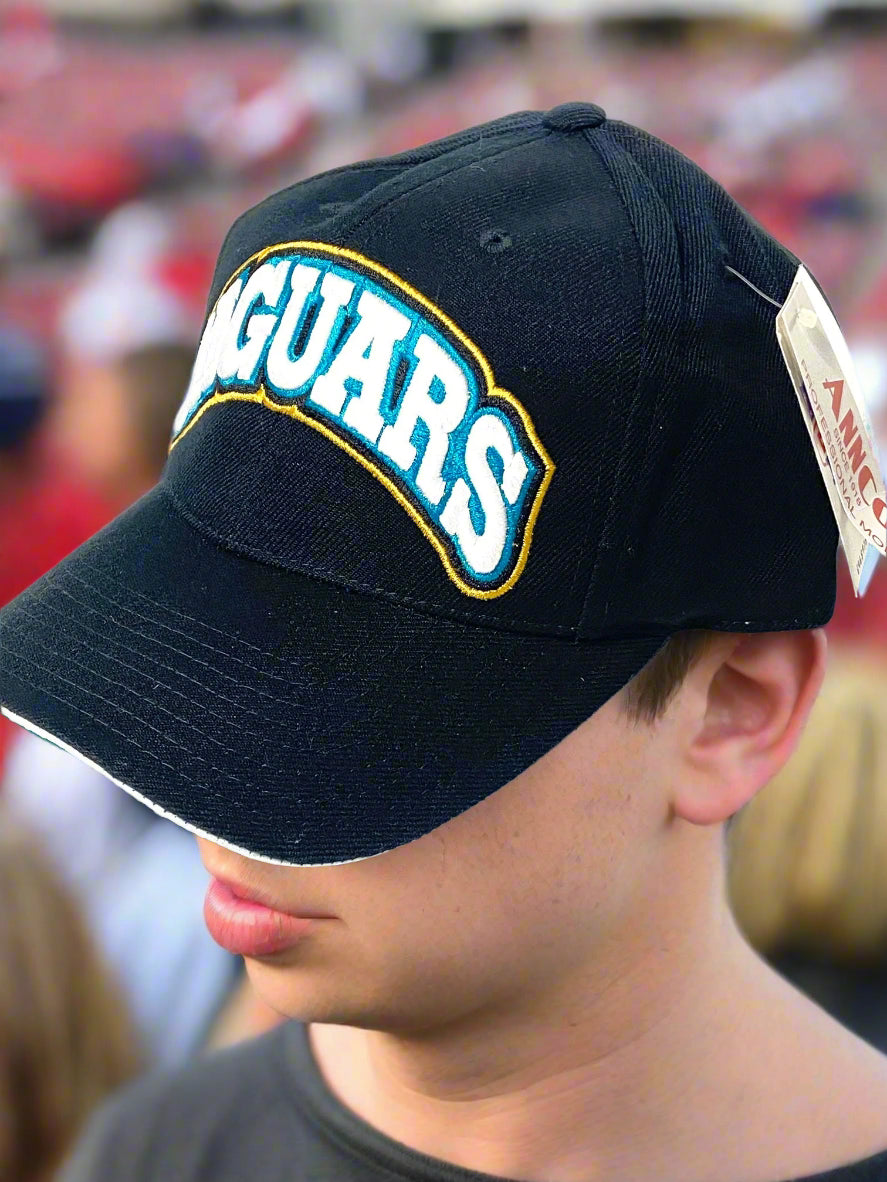 Jacksonville Jaguars NFL 20% Wool Embroidered NOS Logo Hat