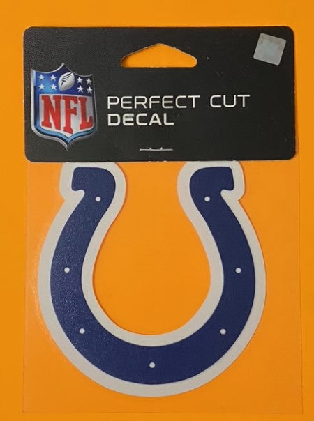 Indianapolis Colts NFL 2019 4" X 4" Horseshoe Decal