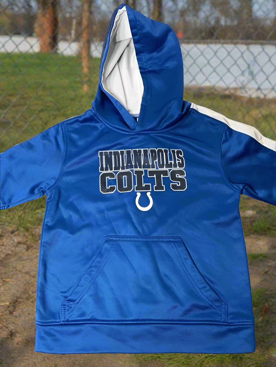 Indianapolis Colts NFL Youth XS (4-5) Blue Sweatshirt (Used)