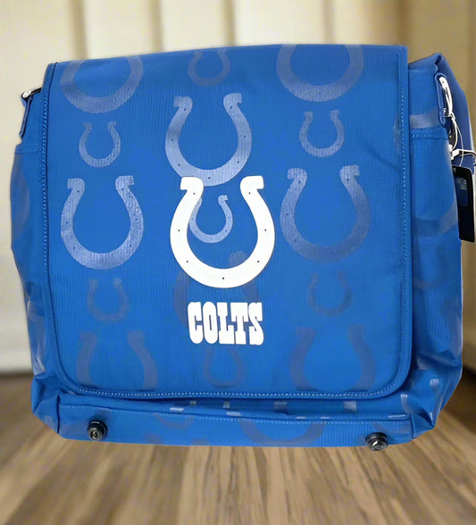 Indianapolis Colts 2012 NFL NWT The Coach Messenger Diaper Bag