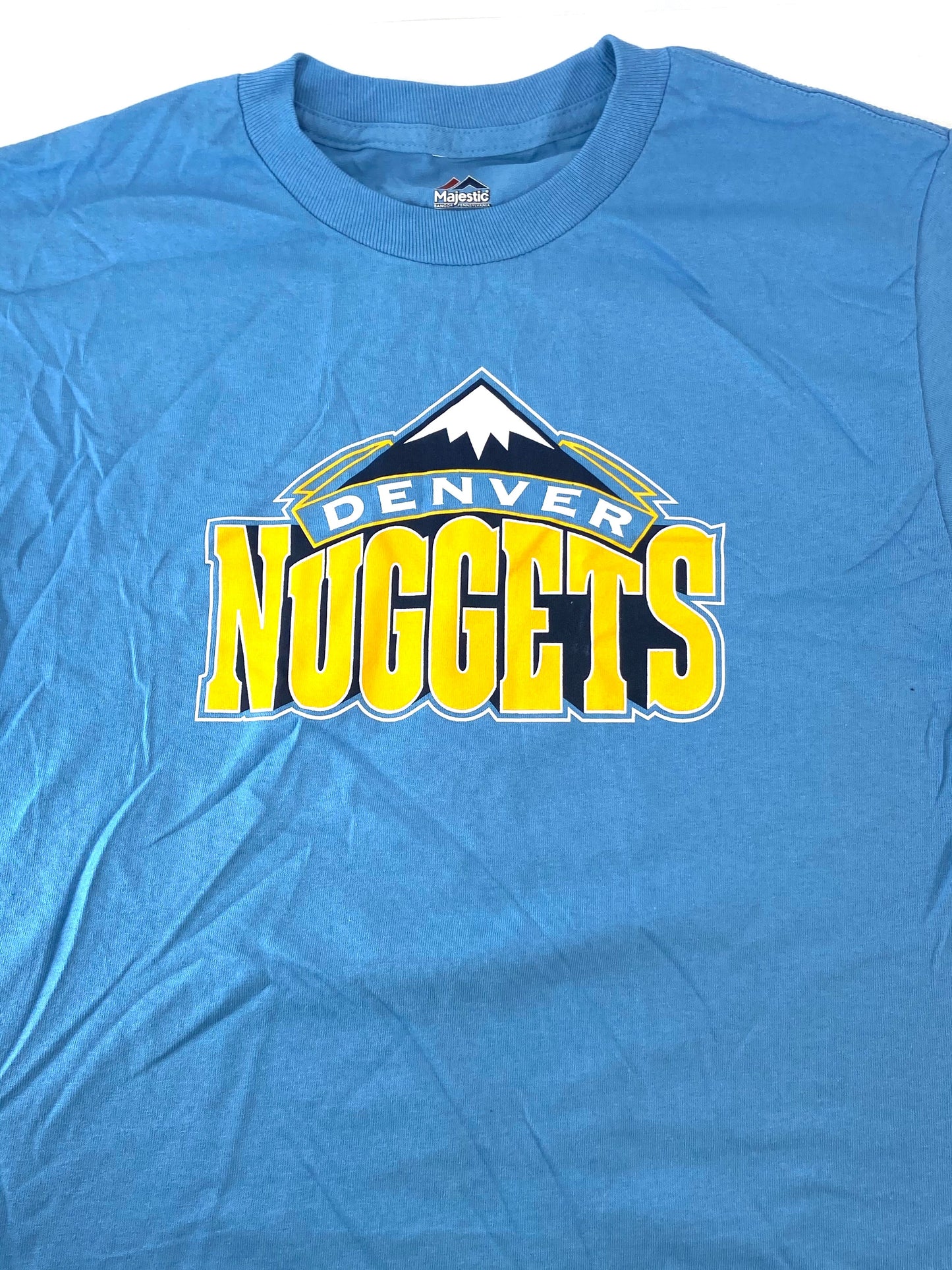 Denver Nuggets NBA Kenneth Faried #35 Blue Youth Jersey NOS T-Shirt