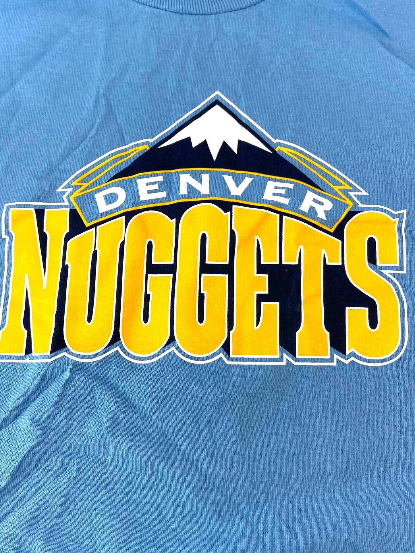 Denver Nuggets NBA Kenneth Faried #35 Blue Youth Jersey NOS T-Shirt