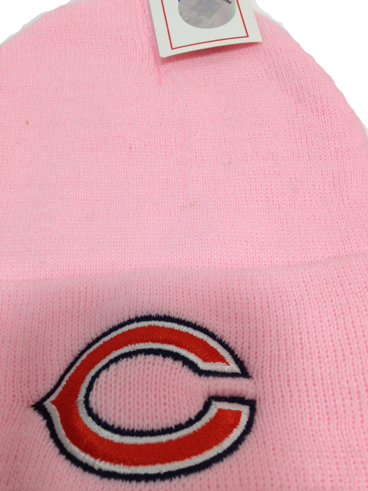 Chicago Bears 2015 NFL Ladies Pink Cuffed NOS Knit Hat
