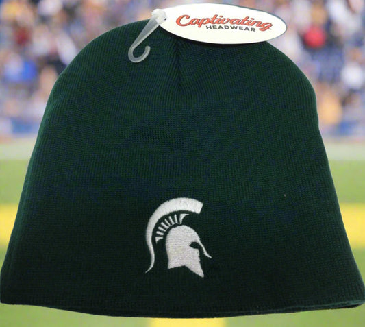Michigan State Spartans NCAA 2017 Team Color NOS Knit Beanie