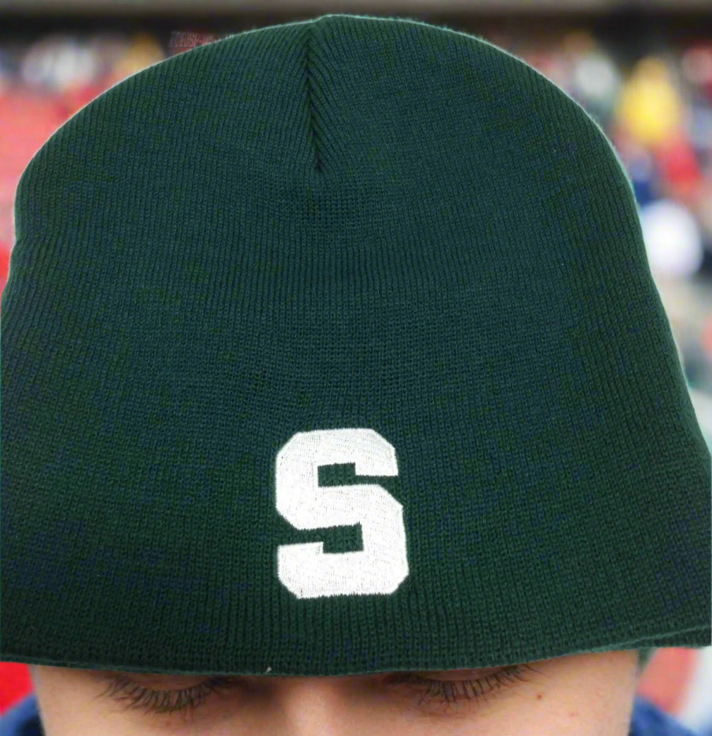 Michigan State Spartans NCAA 2017 Team Color NOS Knit Beanie