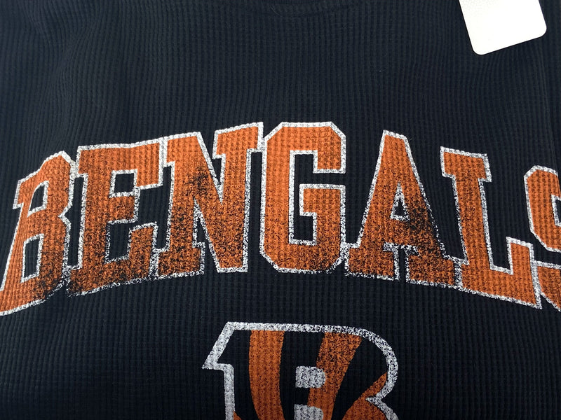 Cincinnati Bengals NFL Black Thermal Shirt NOS Big and Tall