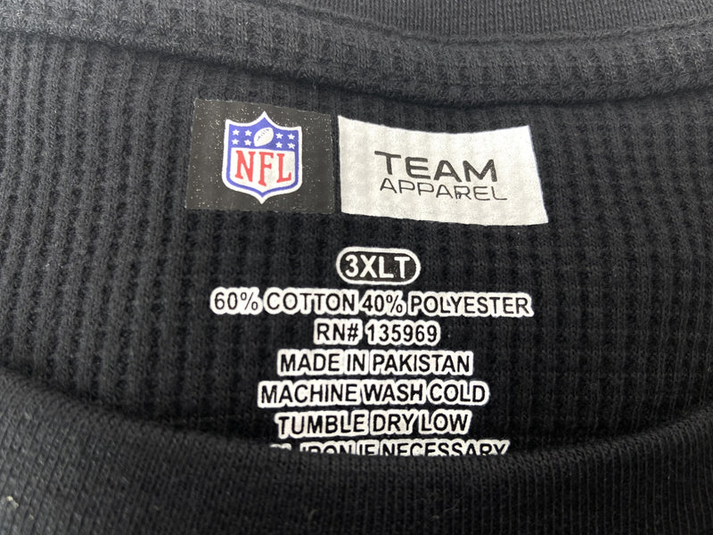 Cincinnati Bengals NFL Black Thermal Shirt NOS Big and Tall
