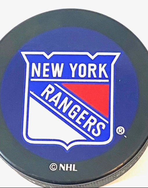 New York Rangers NHL Puck World Czech Republic Hockey Puck