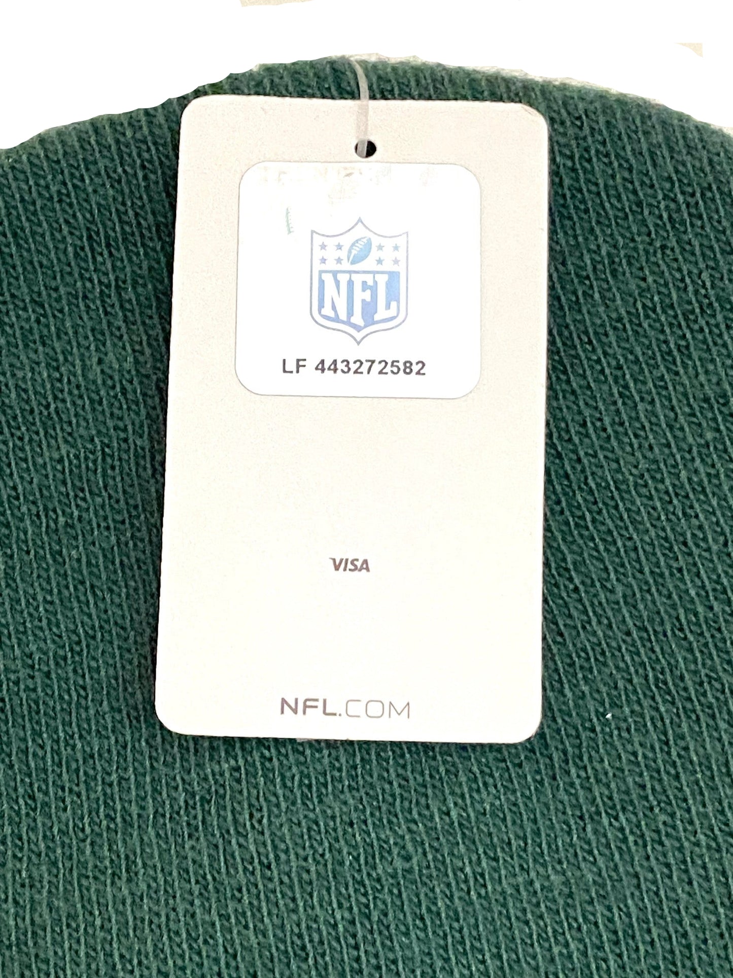 Green Bay Packers NFL Cuffless Team Color NOS Knit Hat