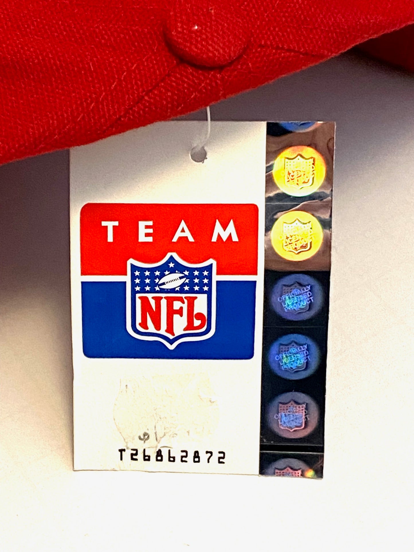 Kansas City Chiefs Vintage Late '90s NFL Red Cotton NOS Ball Cap