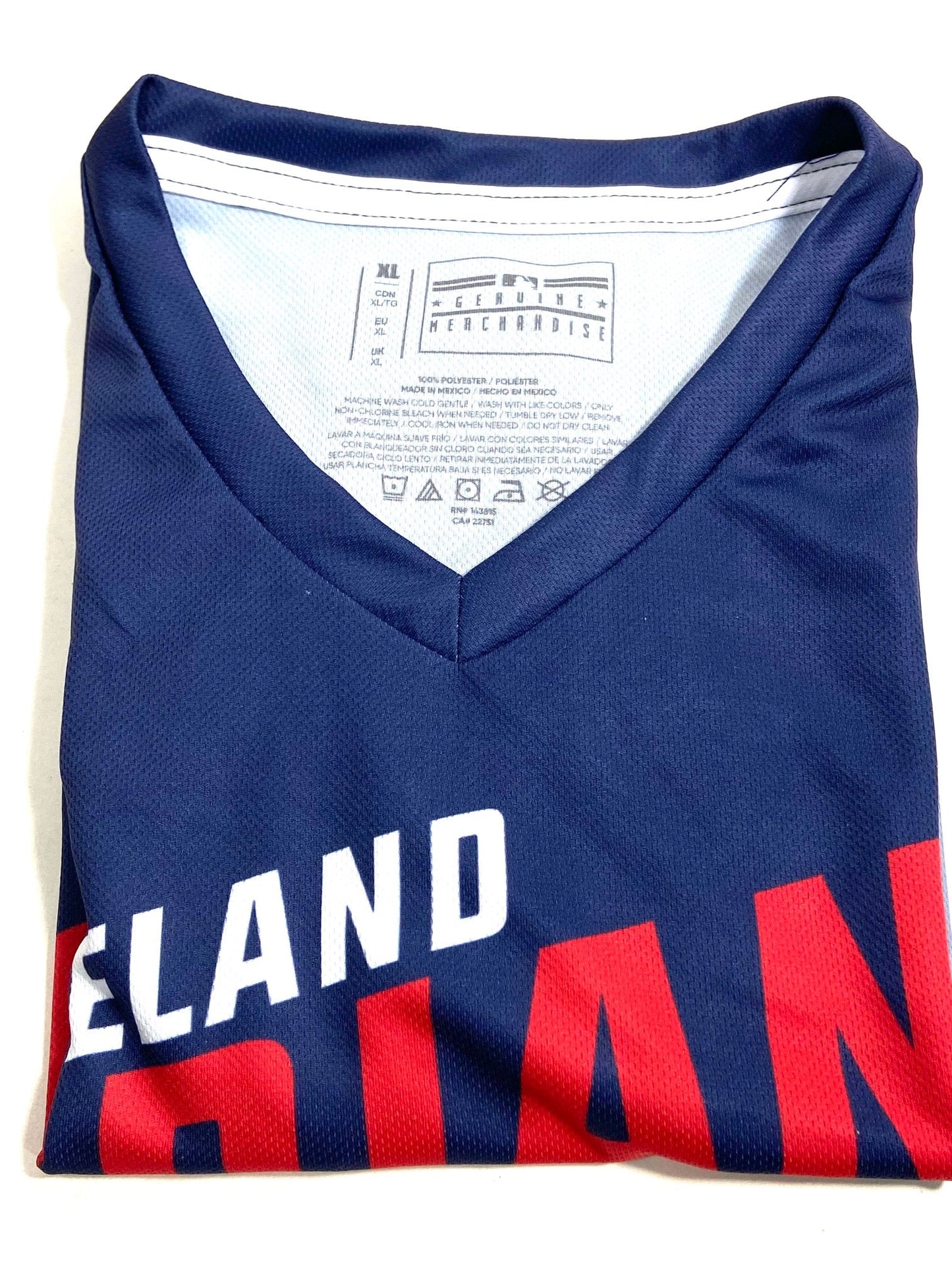 Cleveland Indians MLB Ladies Jersey Style NOS SS T-Shirt