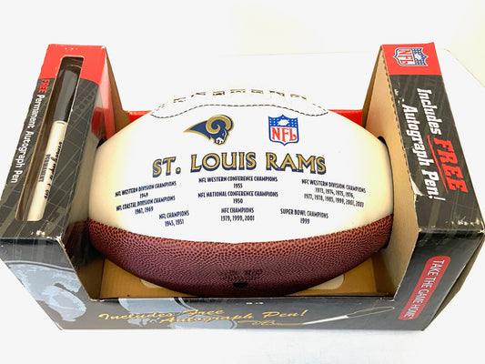 St. Louis Rams Vintage 2003 NFL Champions NOS Football