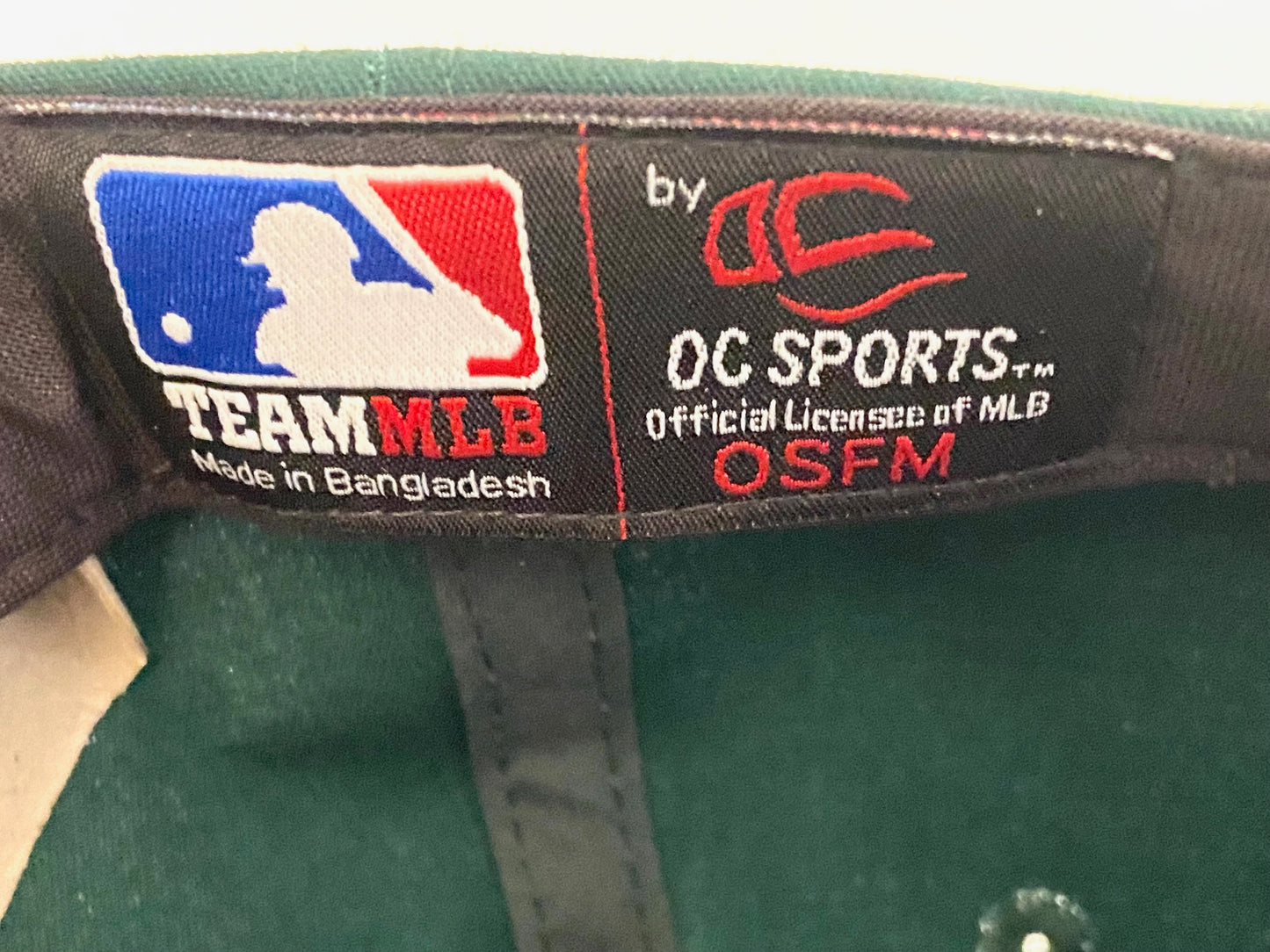Oakland A's MLB 300 Style NOS Adult Road Cap
