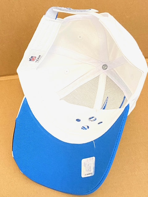Detroit Lions NFL Embroidered "Jagged" 3-Tone Cotton NOS Logo Cap