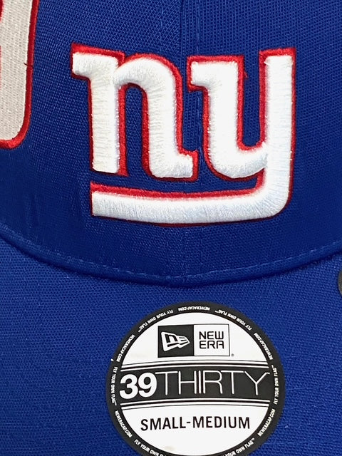 New York Giants NFL Fitted S-M, M-L NOS Mesh Cap