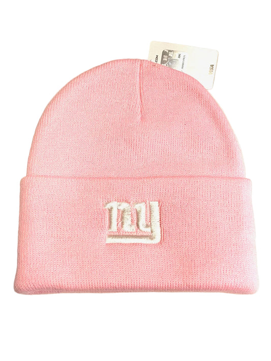New York Giants 2015 NFL Pink Acrylic NOS Knit Hat