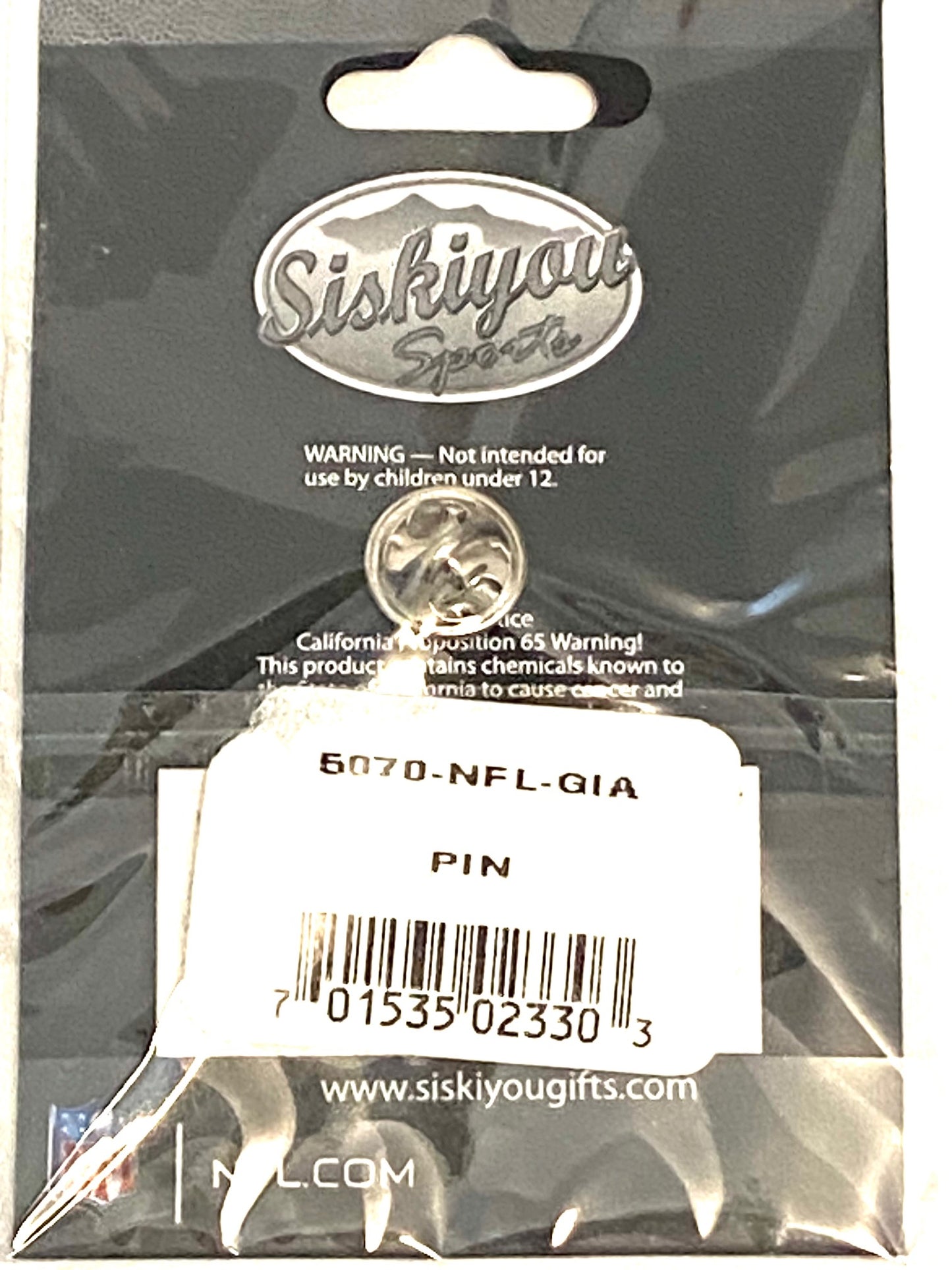 New York Giants NFL NOS "Cityscape" Lapel Pin