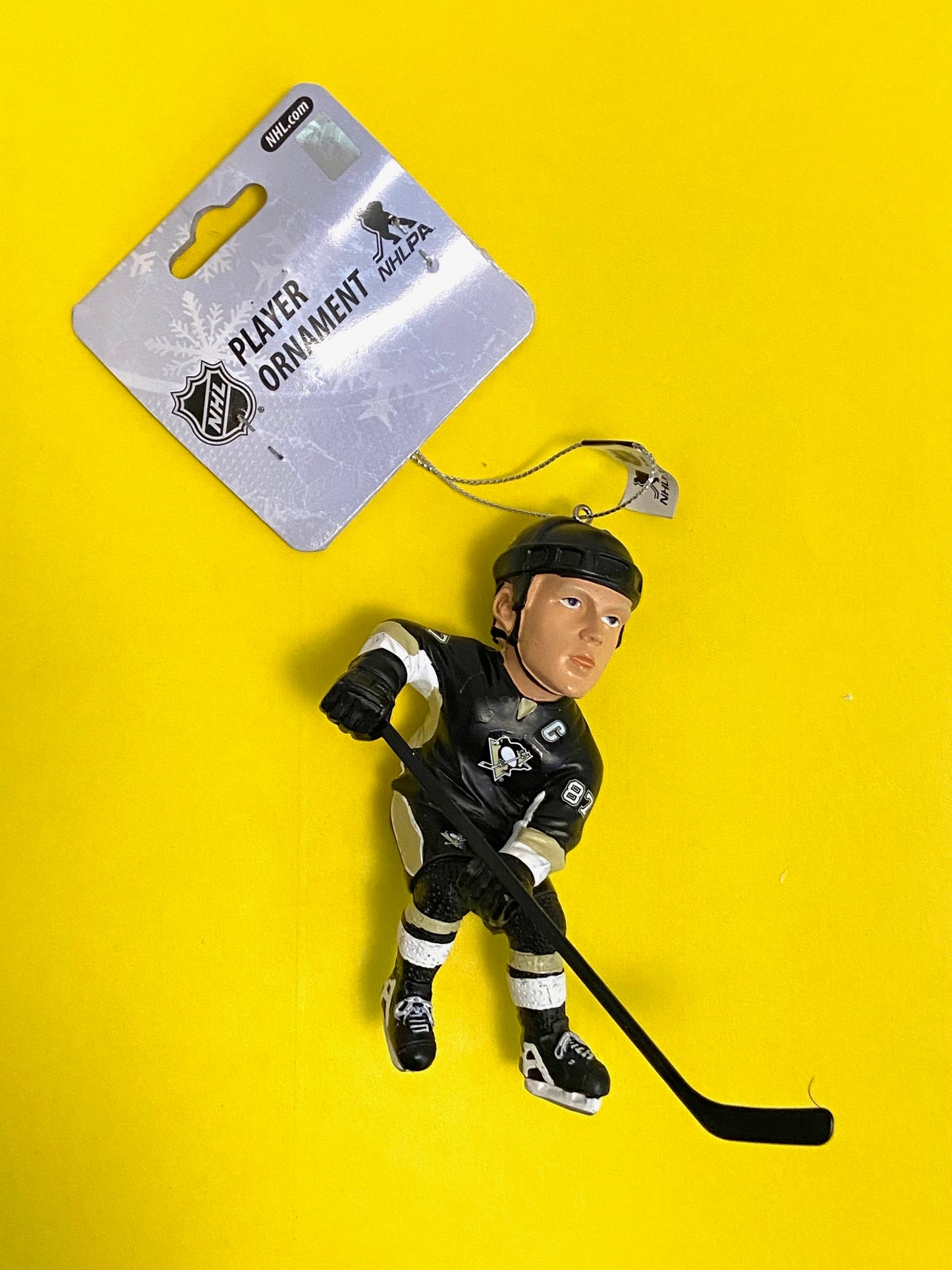 Sidney Crosby 2015 NHL Pittsburgh Penguins NOS Action Pose Christmas Ornament
