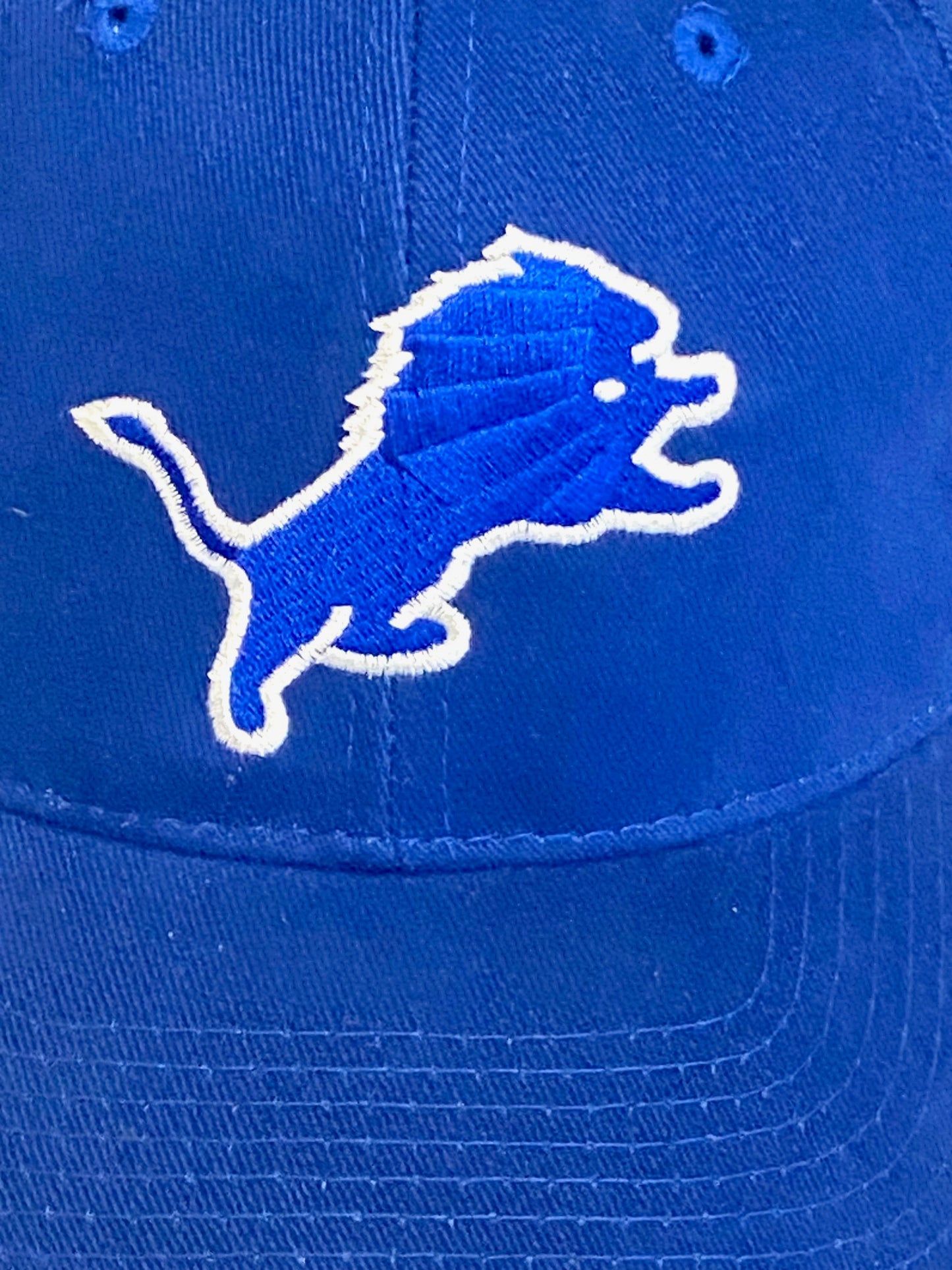 Detroit Lions NFL Embroidered Cotton NOS Logo Cap