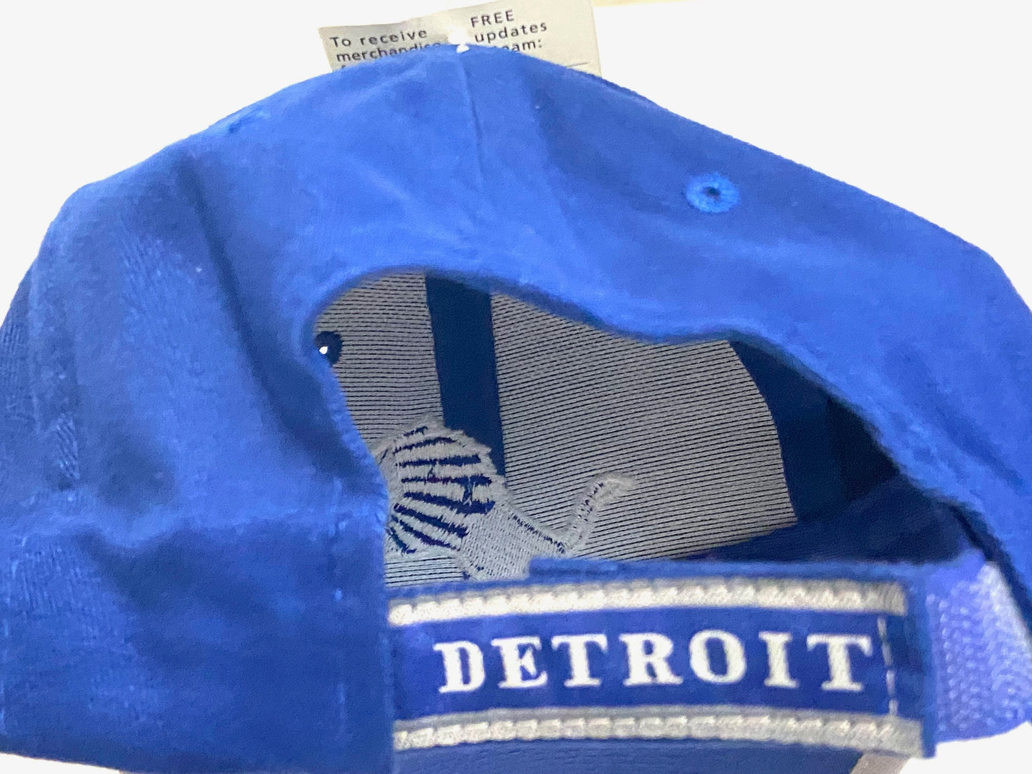 Detroit Lions NFL Embroidered Cotton NOS Logo Cap