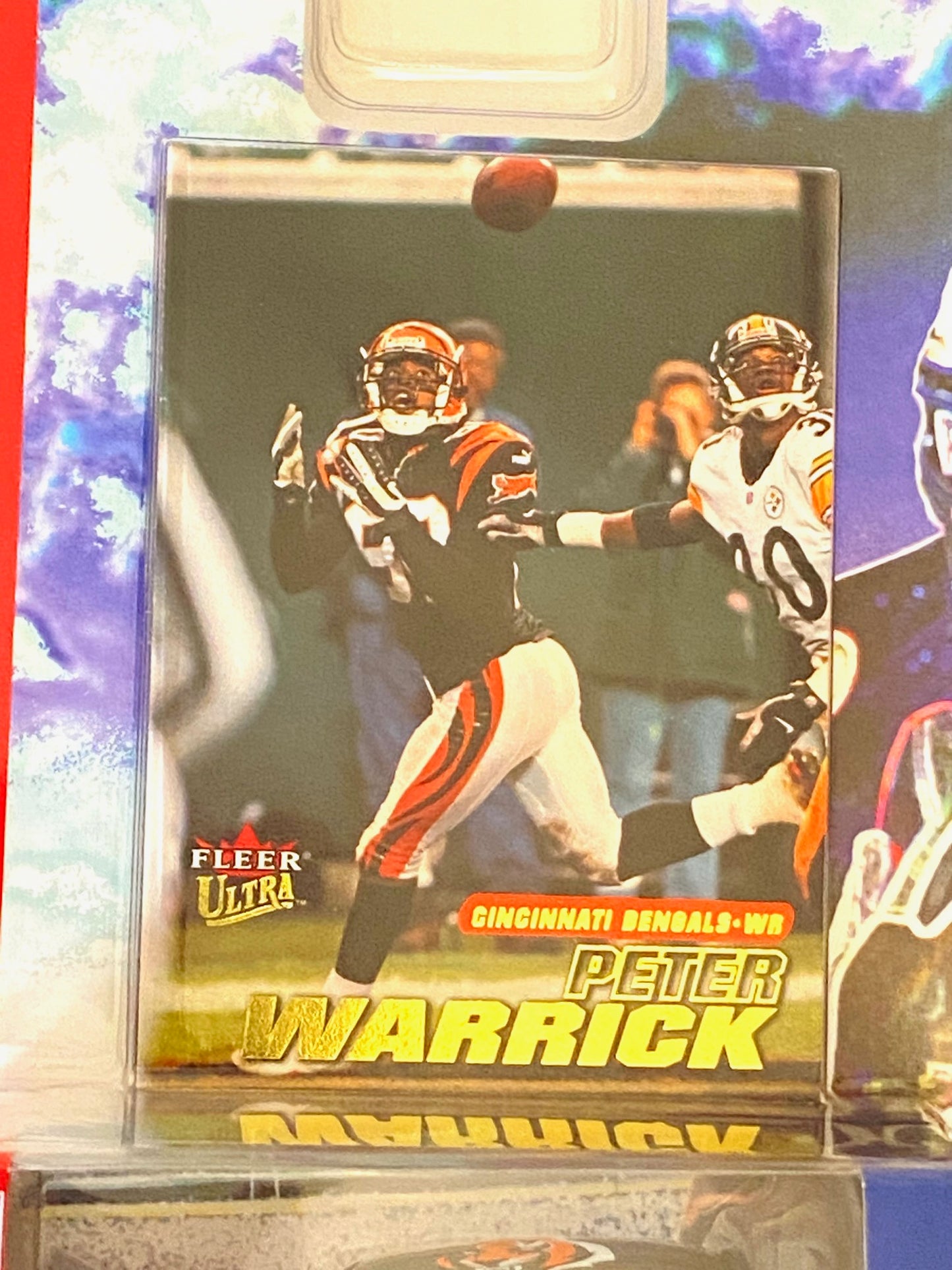 Peter Warrick 2001 NFL Cincinnati Bengals Collectible NOS PT Cruiser
