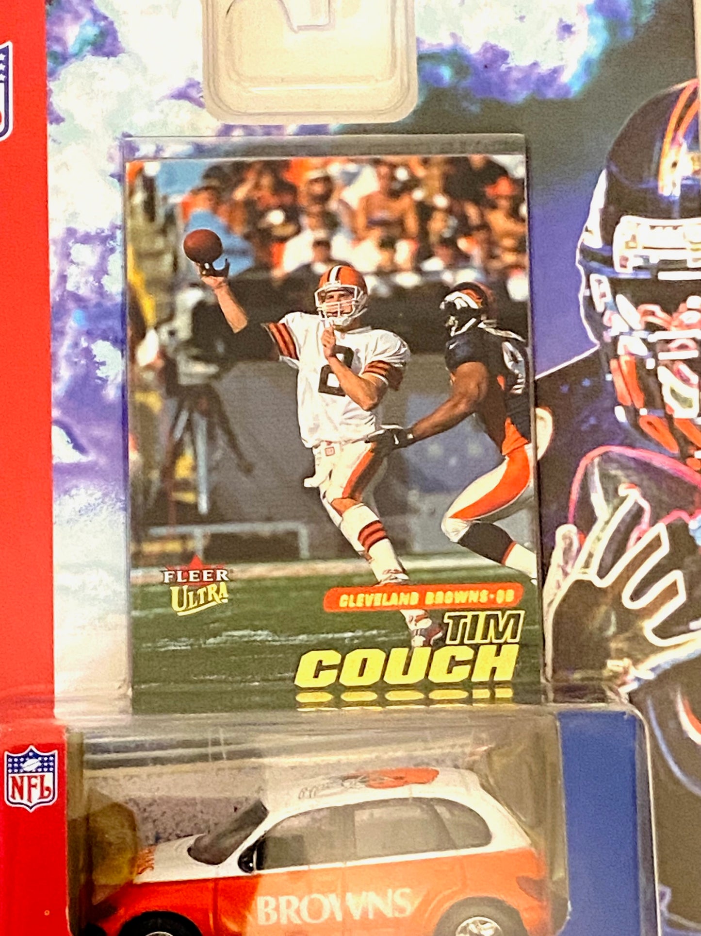 Tim Couch 2001 NFL Cleveland Browns Collectible NOS PT Cruiser