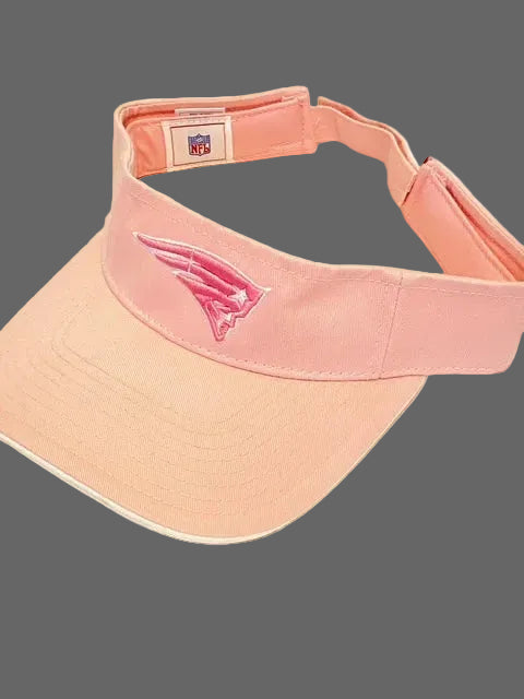 New England Patriots NFL Embroidered Pink NOS Visor